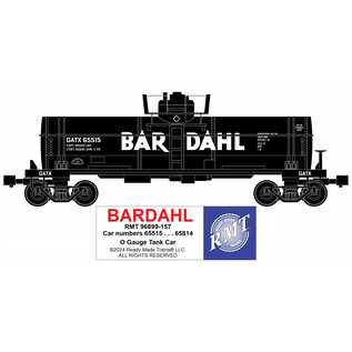 RMT 96899-157 Bardahl Oil Single Dome Tank Car