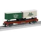 Lionel 2528560 Harry Potter Hogsmeade Flatcar with Piggyback Trailer