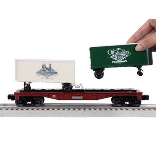 Lionel 2528560 Harry Potter Hogsmeade Flatcar with Piggyback Trailer