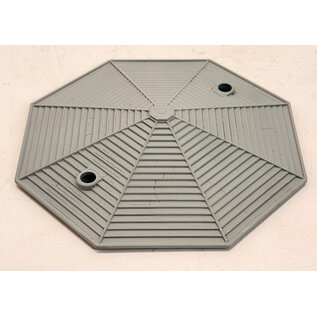 30-6G Gray Water Tower Roof, No Fill Hole