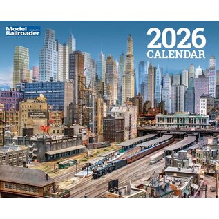 Kalmbach Books 2026 Model Railroader Calendar