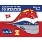 Railroads in the 50 States Coloring Book