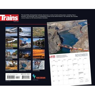Firecrown 2026 Trains Across America Calendar