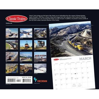 Firecrown 2026 Classic Trains Calendar