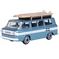Oxford 87CG61001 Chevy Corvair Van w/Boards, Turquoise