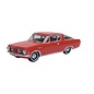 Oxford 87PB65002 1965 Plymouth Barracuda, red