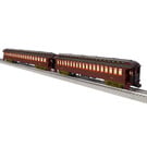 Lionel 2427360 Pennsylvania Semi-Vestibule Wood Coach 2 Pack