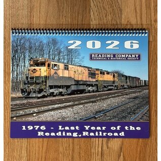 RCT&HS 2026 Reading Company T&HS Calendar