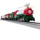 Lionel 2523120 Peppermint Railroad 0-8-0 Christmas Freight LionChief Set w/Bluetooth 5.0
