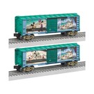 Lionel 2528430 Thomas Kincade - Disney Mickey & Minnie in Florida Boxcar