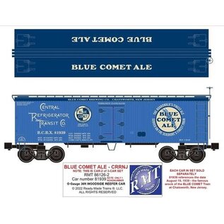 RMT 86126-2 Blue Comet Ale-CRR-NJ Blue Comet Reefer Car, 2 of 3 (pre-order)