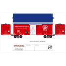 RMT 964xx Pennsylvania "American Spirit" PS-1 40' Box Car (pre-order)