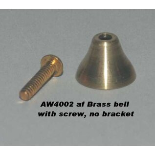Model Engineering Works AW4002 Brass Bell with Screw
