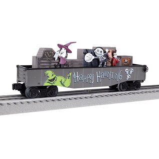 Lionel 2528110 Nightmare Before Christmas Lock Shock & Barrell Chasing Gondola