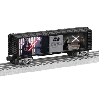Lionel 2528260 STAR WARS Lightsaber Series Illuminated Boxcar - Darth Vader v. Obi-Wan Kenobi