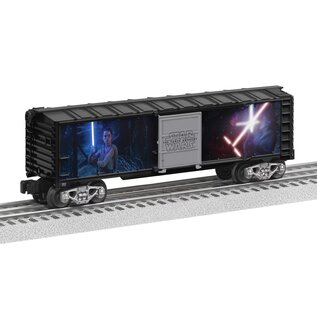 Lionel 2528270 STAR WARS Lightsaber Series Illuminated Boxcar - Kylo Ren v. Rey
