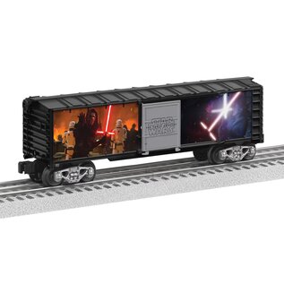 Lionel 2528270 STAR WARS Lightsaber Series Illuminated Boxcar - Kylo Ren v. Rey