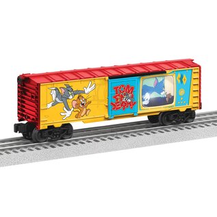 Lionel 2528530 Tom & Jerry Illuminated Cartoon Boxcar
