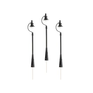 Lionel 2429210 Station Lights, 3-Pack, Black