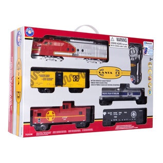 Lionel 712130  Santa Fe Flyer Freight Battery Operated O-Gauge Train Set