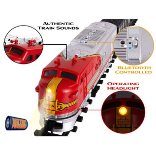 Lionel 712130  Santa Fe Flyer Freight Battery Operated O-Gauge Train Set