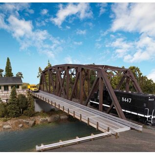 Walthers 933-4523 Single-Track Train Bridge w/Roadway