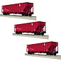 Lionel 2542265 Conrail 4-Bay Hopper 3 Pack B