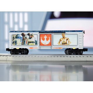 Lionel 2528230 STAR WARS Character Boxcar - R2D2 & CP3O