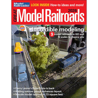 Kalmbach Books Great Model Railroads 2026