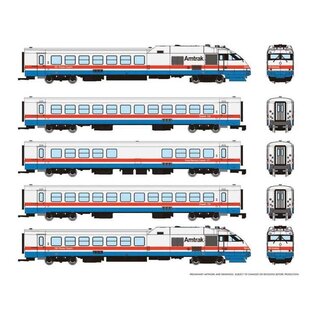 Rapido 525501 Amtrak RTL Turboliner, DCC/Sound