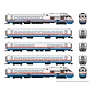 Rapido 525501 Amtrak RTL Turboliner, DCC/Sound