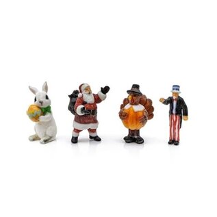 Woodland Scenics A2873 Holiday Figures, Find Me Figures