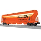 Lionel 2542172 Denver & Rio Grande ACF 4-Bay Centerflow #15590