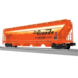 Lionel 2542172 Denver & Rio Grande ACF 4-Bay Centerflow #15590