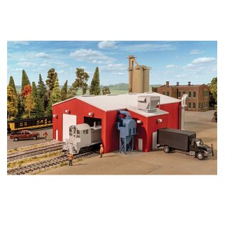 Walthers 3909 Railroad Paint Shop Building Kit