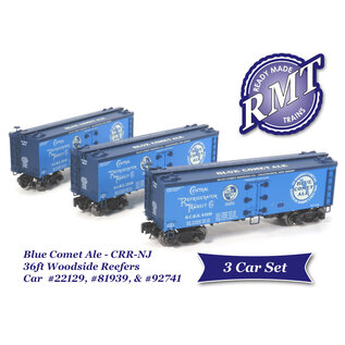 RMT 86126-123 Blue Comet Ale Woodside Reefer, 3 Pack