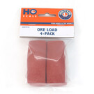 Lionel 2457010 Ore Car Load 4-Pack (red), HO