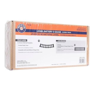 Lionel 712138 Lionel Battery O-Gauge Curve Track, 12Pcs