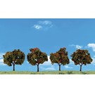 Woodland Scenics TR3591 Apple Trees, 2" - 3", 4Pcs