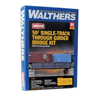 Atlas 933-4501 50' Single-Track Through Girder Bridge Kit