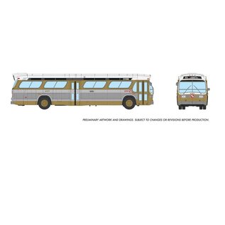 Rapido 753159 GM Fishbowl Bus SEPTA #4007