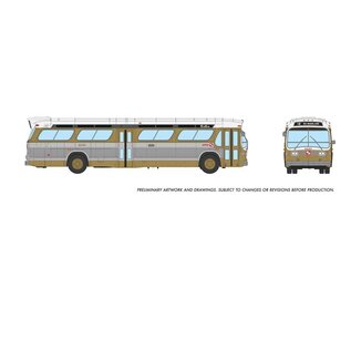 Rapido 753161 GM Fishbowl Bus SEPTA #4040