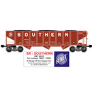 RMT 66225 Southern 70 Ton 3-Bay Hopper Car