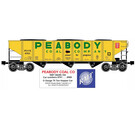 RMT 66299-184 Peabody 70 Ton 3-Bay Hopper Car