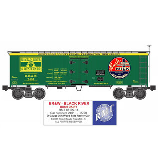 RMT 86199113 Black River & Western 36' Woodside Reefer