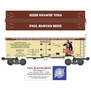 RMT 86199147 Paul Bunyan Beer Woodside Reefer