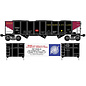 RMT 66299-48-3 New Hope & Ivyland 70 Ton 3-Bay Hopper Car 3-Pack
