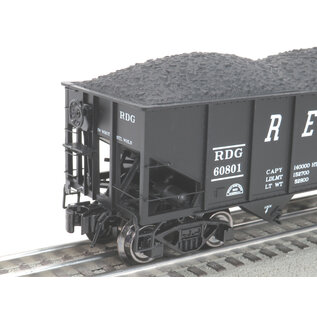 RMT 66220-3  Reading 70 Ton 3-Bay Hopper Car 3-Pack