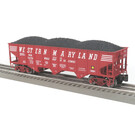 RMT 66234 Western Maryland 70 Ton 3-Bay Hopper Car