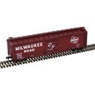 Atlas 50006916 50' Single Door Box Car Milwaukee Road #51580